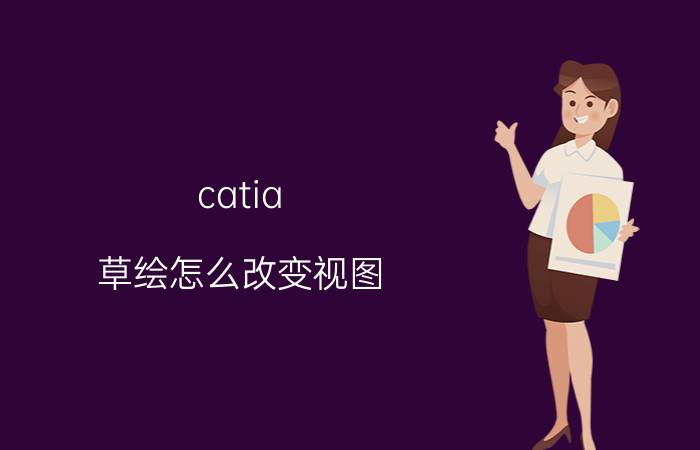 catia 草绘怎么改变视图 CATIA工程制图缩放比例怎么调？